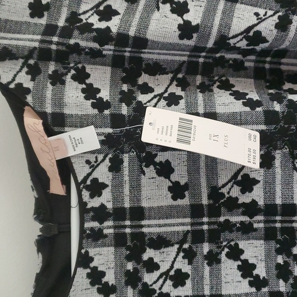 NWT Anthropologie Hutch Jeanine Plaid dress size 1x - Picture 5 of 7